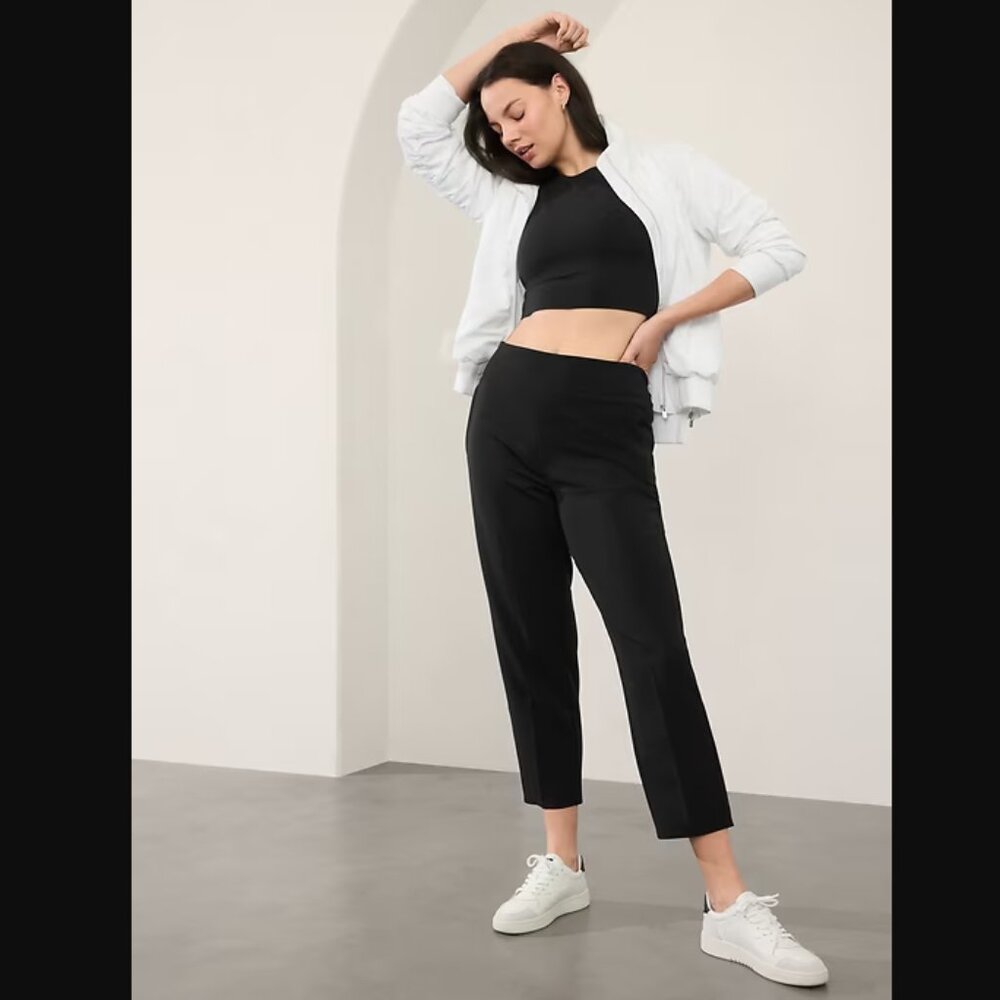 Athleta Endless High Rise Pant sz. 8 NWT Black